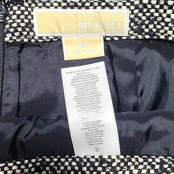 Michael Kors Wool Pencil Skirt Size 8P - Picture 6 of 9